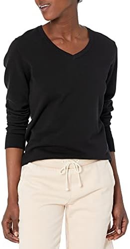 Cutter & Buck Women’s Soft Cotton Blend Lakemont Long Sleeve V-Neck Sweater
